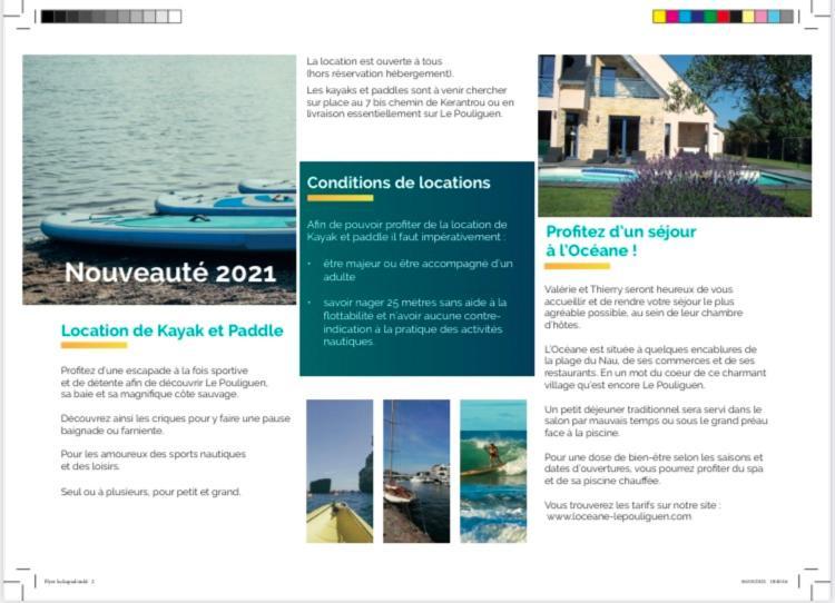 Bed and Breakfast L'Oceane Le Pouliguen Exterior foto